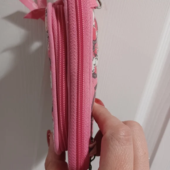 Vera Bradley Pink Wallet And Crossbody - Picture 5 of 11